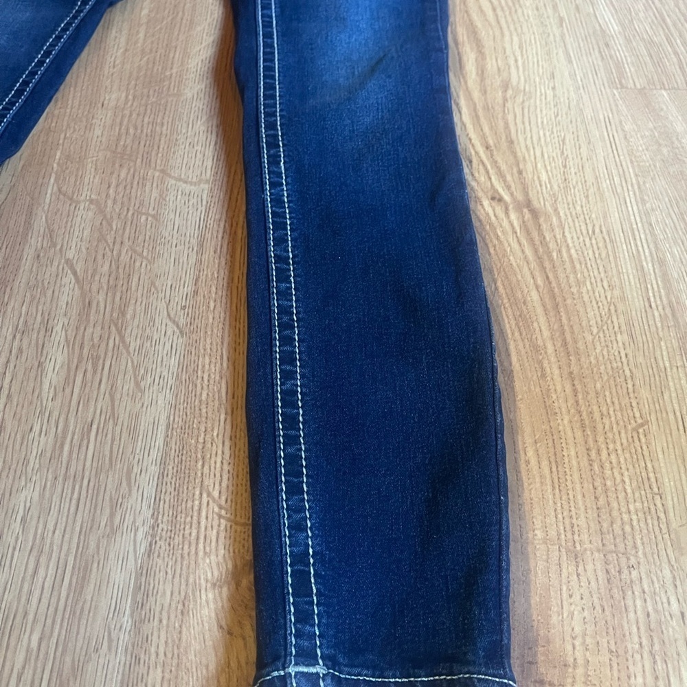 NWT True Religion Jennie Curvy Mid Rise Super Skinny Jeans - Picture 3 of 8